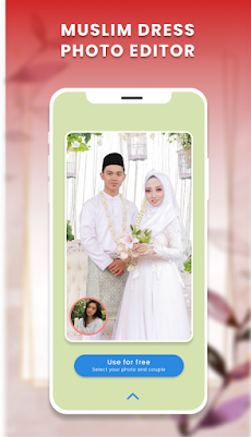 Muslim Wedding Couple Suitのおすすめ画像2