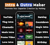 screenshot of Intro Promo Video Maker Introz