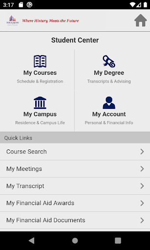 Tougaloo College Screen 2