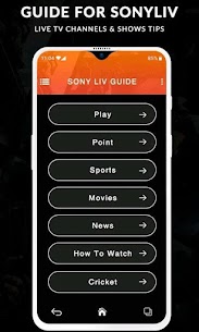 SonyLiv  Live TV Shows & Movies Guide Apk app for Android 1