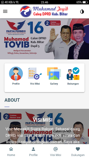 Android application Muhamad Toyib screenshort