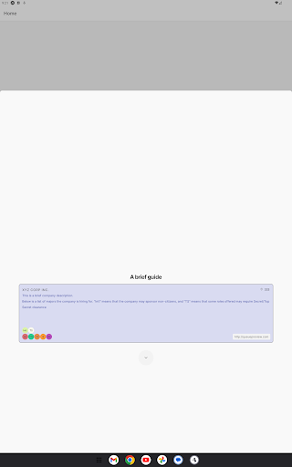 Queue Preview Screen 2