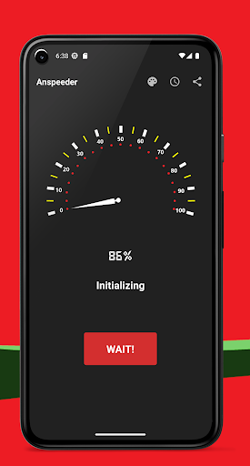 Android application Anspeeder, lag remover screenshort