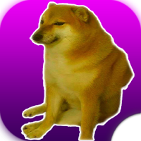 ? Cheems Doge Meme Stickers : Dog Wastickerapps