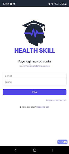 Android application Health Skill screenshort