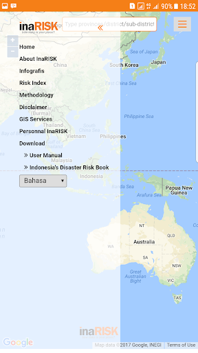 inaRISK Mobile Screen 2