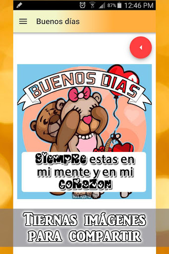 Buenos Días Buenas Noches Amor Screen 3