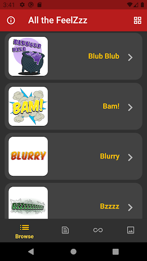 Android application All the FeelZzz screenshort