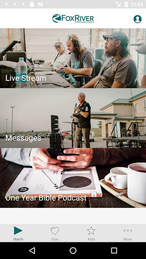 Android application Fox River Christian screenshort