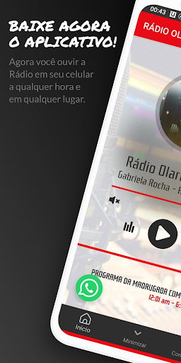 Android application Rádio Olaria de Deus screenshort
