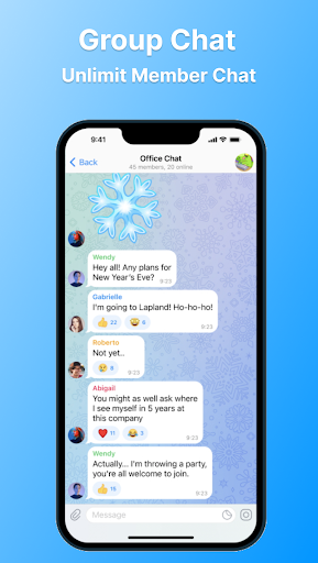 Tele Messenger Lite Screen 2