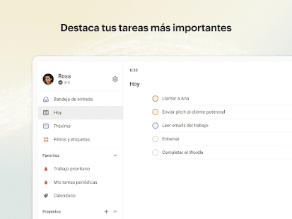 Todoist: Lista de tareas Screenshot