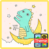 아기공룡용용(손톱달) 카카오톡 테마 icon