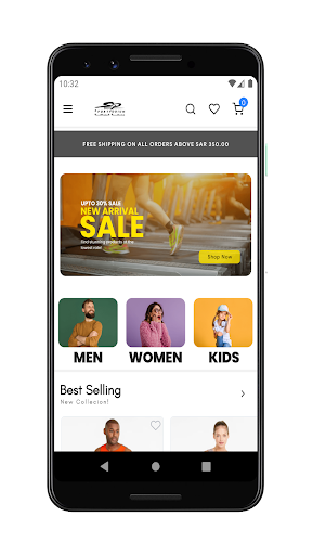 Android application Sport Podium screenshort