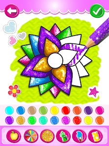 Screenshot 9 Colorear flores y dibujar para android