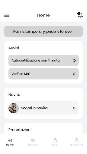 LOVE FIT Screen 2