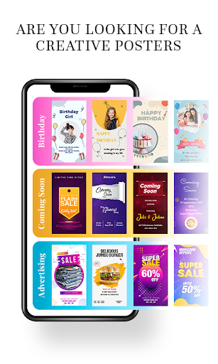 Poster Maker, Flyer Templates Screen 2