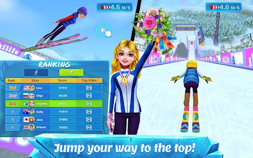 Ski Girl Superstar Screenshot