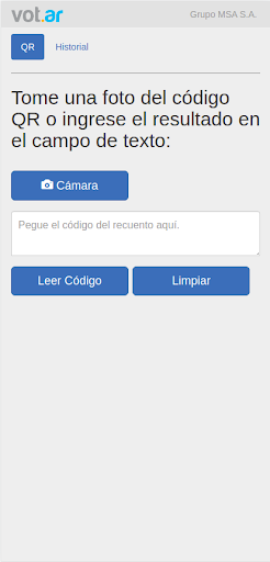Android application Fiscales Salta 2021 screenshort