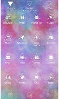 screenshot of Theme-Psychedelic Triangle-
