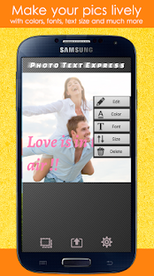 Photo Editor Text Fonts Effect Bildschirmfoto