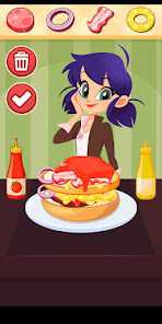 Captura de Pantalla 6 Ladybug & Cat Noir Burger Shop android