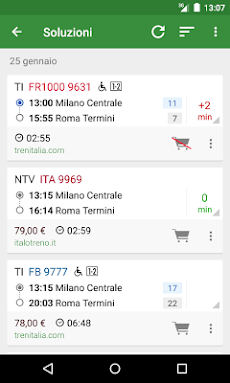 Train Timetable Italyのおすすめ画像2