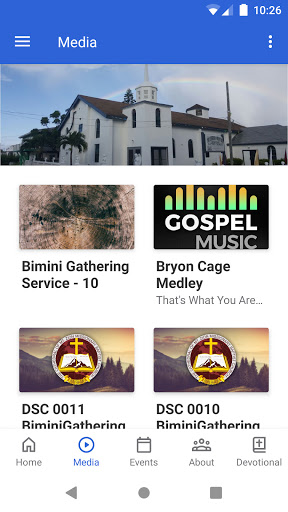 Mt.Zion Baptist Church Bimini Screen 2