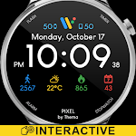 Cover Image of Download Simple Pixel Watch Face  APK