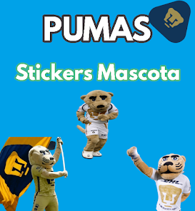 Screenshot 3 Stickers de Pumas android