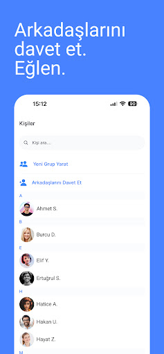 Android application Mulfie: Çoklu Selfie Çekme screenshort
