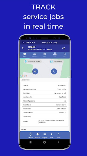 Android application Field Team App screenshort