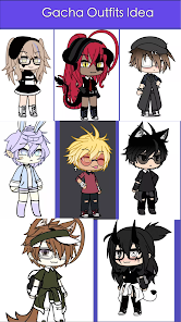 Captura 5 Gacha life Outfits Ideas Nox android