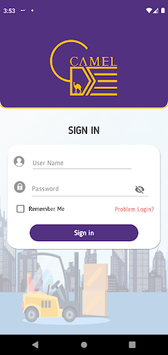 Camel Delivery Shipper Screen 2
