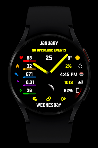 Analog SuperInfo Watch Face screenshot 8