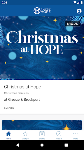 Android application Hope Church Rochester screenshort