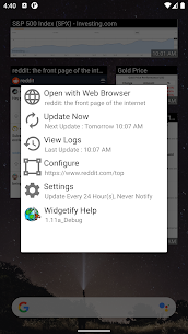 Widgetify Web Widget Converter Apk app for Android 4