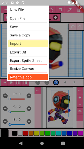 Pixel x Pixel (GIF & Sprite) Screen 3
