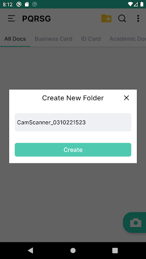 Android application PQRSG - PDF & QR Code Cam Scan screenshort
