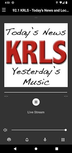 KRLS Screen 2