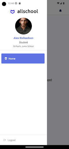 Android application All.School - Parents screenshort