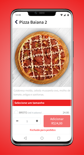Pizzaria Manhani Screen 2