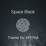 Material SpaceBlack Theme  Icon