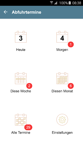 Abfall App Biberach Screen 2