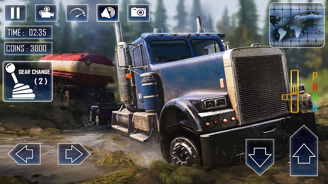 #1. Russian Truck Driving Off Road (Android) By: AF-games Studio