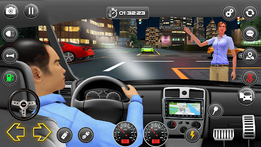 Crazy Car Taxi Simulator