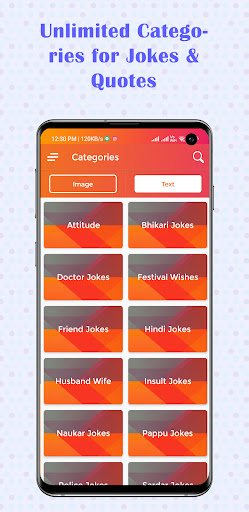 Funny Hindi Jokes & Quotes App Screen 3
