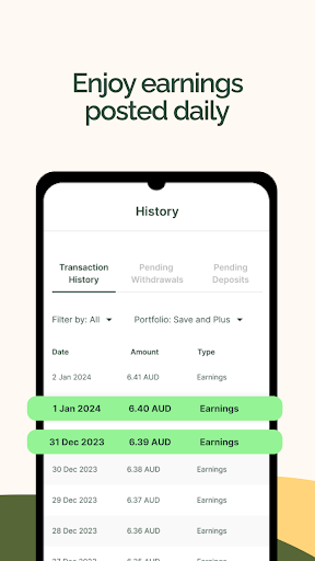 Blossom – Save & Invest Screen 3
