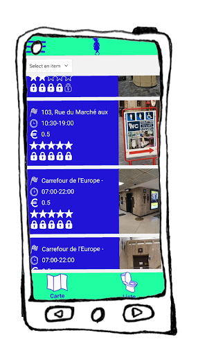 Android application Peesy screenshort