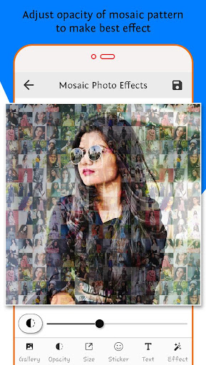 Mosaic Photo - Photo Editor Screen 2